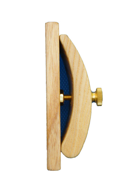 Mini walnut Hang-Ups® wooden quilt hanger